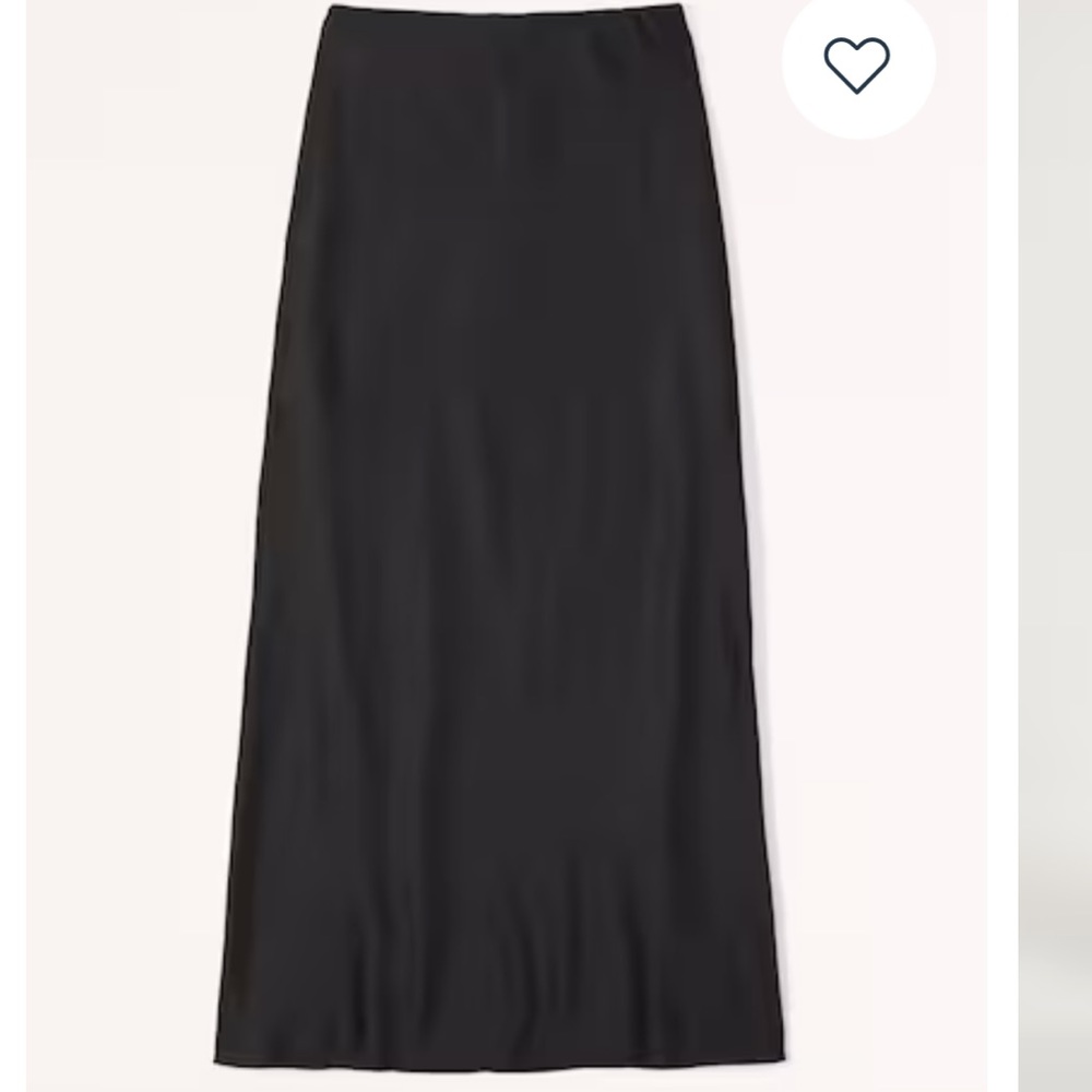 NWOT Abercrombie Satin Slip Skirt